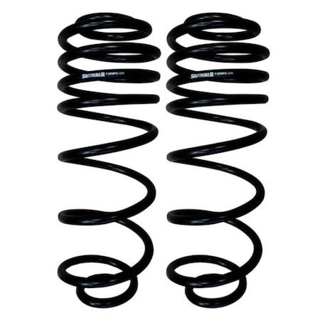 Superjock 2.5 in. Rear Dual Rate Long Travel Coil Springs for 1997-06 Jeep TJ-LJ SU3885939